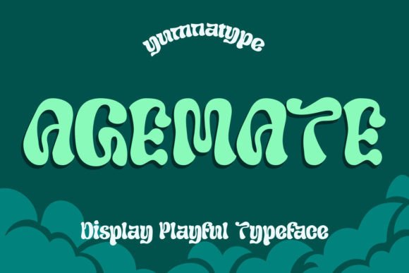 Agemate Font: Adding Playful Character to Editorial Layouts