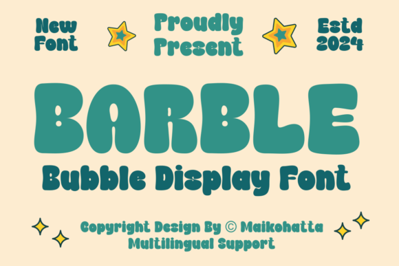 Barble Font: Friendly Branding for Small Business