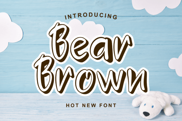 Bear Brown Font: A Display Typeface for Brand Identity
