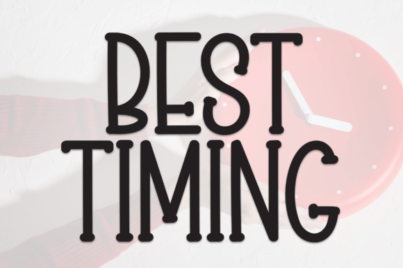 Best Timing Font: Editorial Charm for Modern Layouts