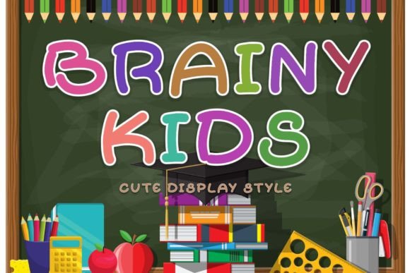 Brainy Kids Font: Elevating Small Business Branding