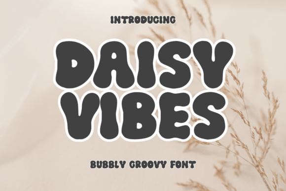 Daisy Vibes Font: A Retro Display Typeface for Branding