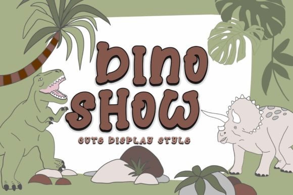 Dino Show Font: Playful Typography for Digital Campaigns