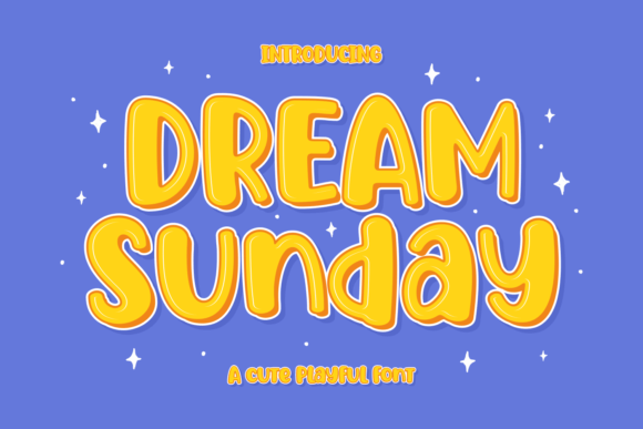 Dream Sunday Font: Playful Branding for Small Business