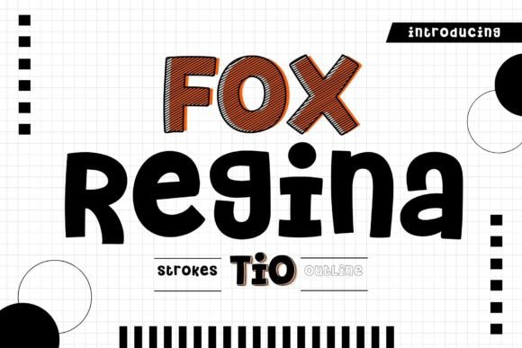 Fox Regina Font: Playful Editorial Typography