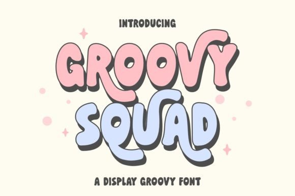 Groovy Squad Font: A Retro Display Typeface for Campaigns