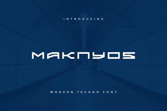 Maknyos Font: A Bold Sans Serif for Web Design
