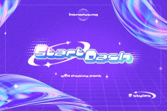 Start Dash Font: Adding Y2K Nostalgia to Editorial Design