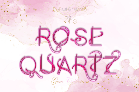 The Rose Quartz Font: Soft Typography for Editorial Design