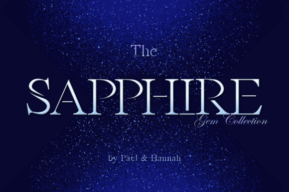 The Sapphire Font: A Display Typeface for Campaigns