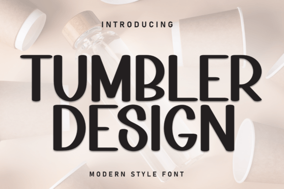 Tumbler Design Font: Warmth for Editorial Layouts